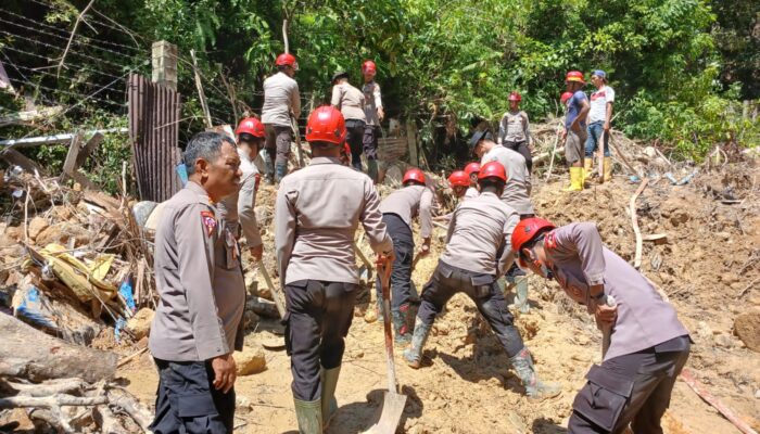 Tim K-9 Perkuat Operasi Pencarian Korban Longsor Sibolga, Polri Fokus Perluas Penyisiran