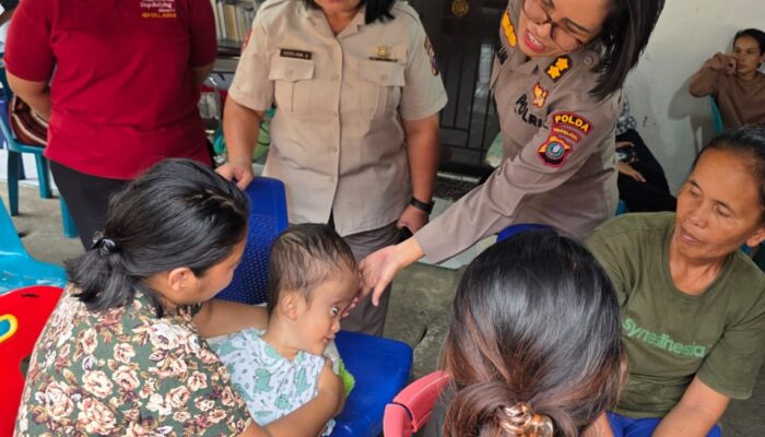 Natal Penuh Harapan, Polda Sumut Berbagi Kasih di Rumah Kesembuhan Sahabat Lazarus Medan