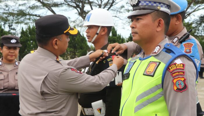 Polres Sergai Gelar Apel Operasi Lilin Toba 2025, Siagakan 161 Personel Amankan Nataru