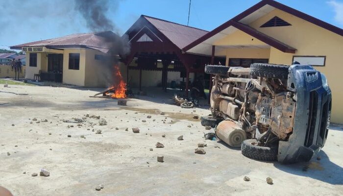 Polri Tunjukkan Profesionalitas Jaga Kondusivitas Kamtibmas di Muara Batang Gadis