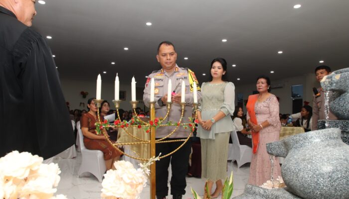 Perayaan Natal 2025 Polres Serdang Bedagai Penuh Sukacita, Kapolres Tekankan Keutuhan Keluarga dan Disiplin Personel