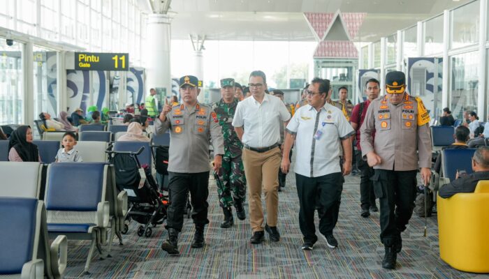 Kapolda Sumut Pastikan Pengamanan Nataru di Bandara Kualanamu Berjalan Optimal