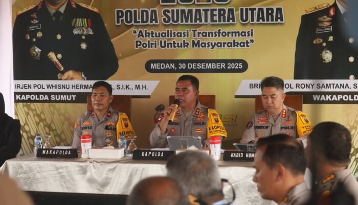 Polda Sumut Ukir Rekor Pemberantasan Narkoba 2025, Hampir 12 Juta Jiwa Terselamatkan