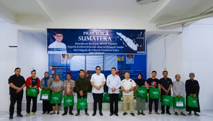 Rico Waas Apresiasi Kepedulian BPOM RI, Bantuan Kemanusiaan Hadir di Tengah Duka Korban Banjir