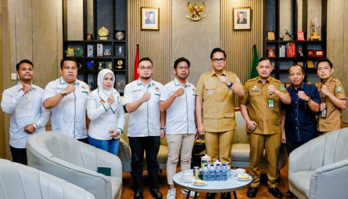 Rico Waas dan APPSI Kota Medan Bahas Perkembangan Pasar Tradisional