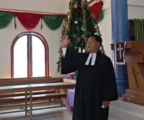 Pendeta Paten Sidabutar. (Ist)