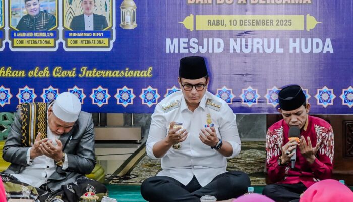 Wali Kota Medan Rico Waas Bersama Pengajian Akbar Medan Selayang Doakan Warga Terdampak Banjir