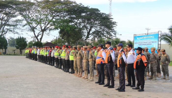 Polres Sergai Gelar Apel Pengamanan Malam Tahun Baru 2026, Wakapolres Ajak Personel Doakan Daerah yang Berduka