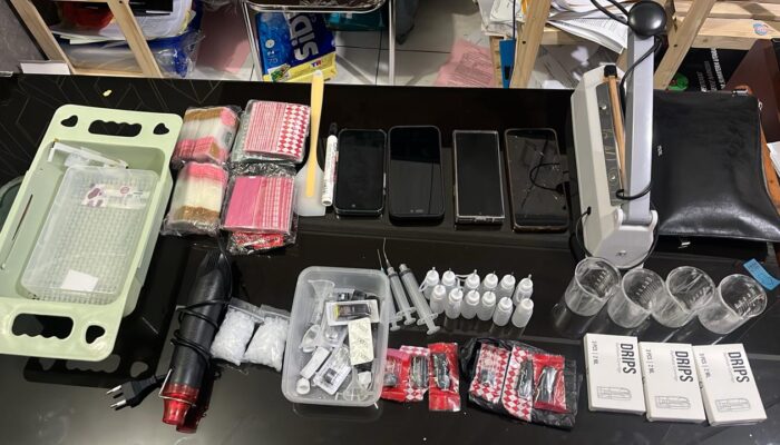 Polda Sumut Bongkar Dugaan Peredaran Liquid Vape Mengandung Narkotika, Empat Orang Diamankan