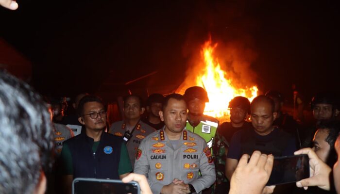 Jermal XV Dibersihkan dari Sarang Narkoba, Kapolrestabes Medan Turun Langsung Pimpin KRYD Besar-Besaran