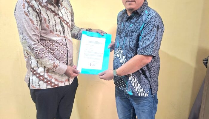 Sugiono Jadi Pendaftar Perdana Calon Ketua PWI Sergai Jelang Konferensi VI