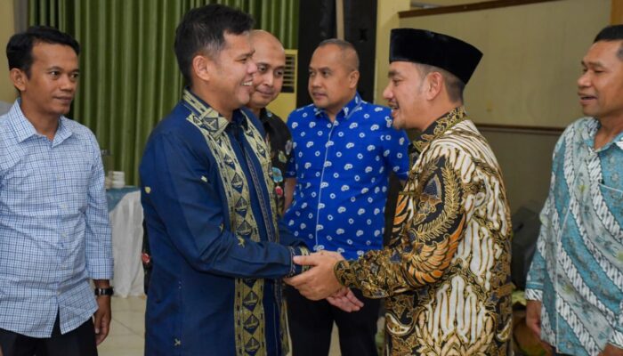 Pererat Sinergi Daerah–Polri, Wabup Sergai Hadiri Sertijab Kapolres Tebing Tinggi