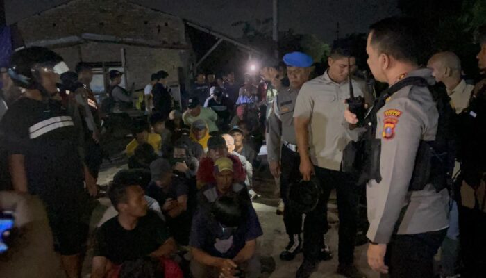 KRYD Besar-besaran, Aparat Gabungan Bongkar Lagi Barak Narkoba di Jermal, 41 Orang Diciduk