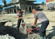 Brimob Polda Sumut Percepat Pemulihan Pascabanjir Bandang di Batang Toru