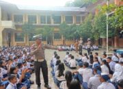 Sat Lantas Polres Sibolga Tanamkan Kesadaran Tertib Lalu Lintas Sejak Dini di SMPN 2 Sibolga