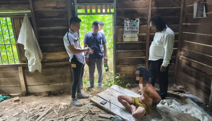 Gerak Cepat Sat Narkoba Polres Sergai Bekuk Pengedar Sabu di Rumah Kosong Perkebunan