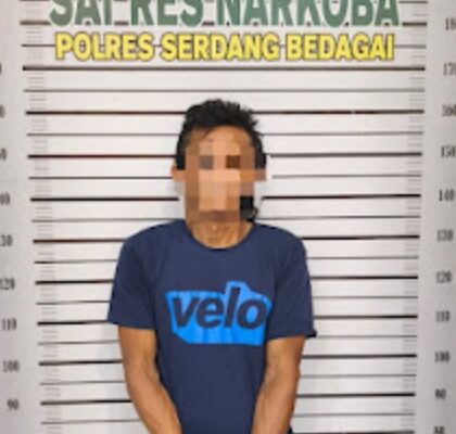 Digerebek di Rumah Kosong Perkebunan Ubi, Pengedar Sabu di Sei Rampah Dibekuk Polisi