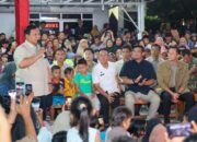 Tahun Baru di Tenda Pengungsi di Sumut, Prabowo Ajak Bobby dan Gus Irawan Selalu Ada untuk Korban Bencana