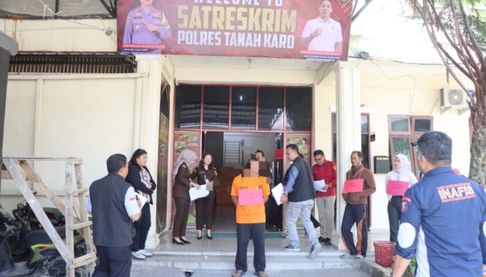 Perjelas Kronologi Pembunuhan Batukarang, Polres Tanah Karo Rekonstruksi 17 Adegan