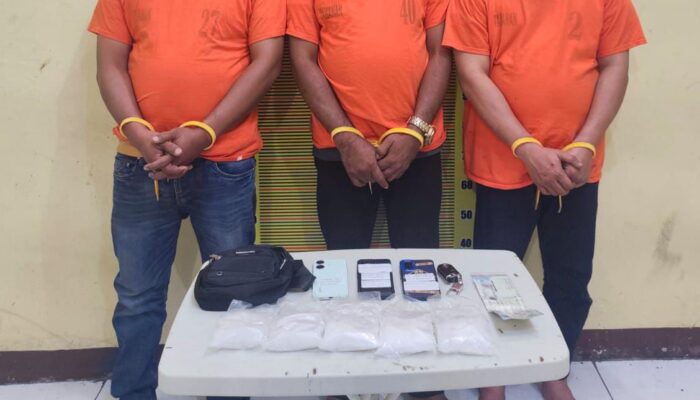 Undercover Buy Berujung Penangkapan, Ditresnarkoba Polda Sumut Ringkus Tiga Pengedar 500 Gram Sabu di Tebing Tinggi