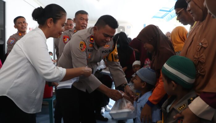 Kapolres Sergai Gelar Syukuran dan Santuni Anak Yatim, Gedung SPPG IV Kemala Bhayangkari Resmi Rampung