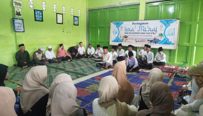 Semarak Isra’ Mi’raj dan Punggahan, MTs Al Washliyah Tanjung Morawa Sambut Ramadhan 1447 H Penuh Khidmat