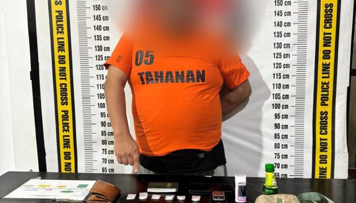 Digerebek Saat Tunggu Pembeli, Bandar Sabu di Kos Siantar Estate Diciduk Polisi