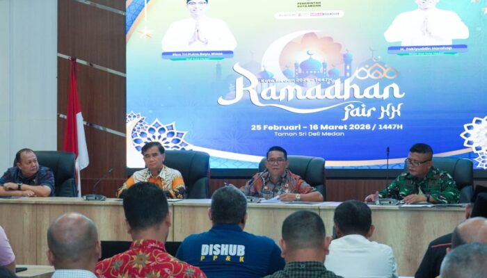 Pemko Medan Matangkan Perhelatan Ramadhan Fair XX dan Harmoni Imlek 2026, Harus Berdampak Nyata bagi Masyarakat