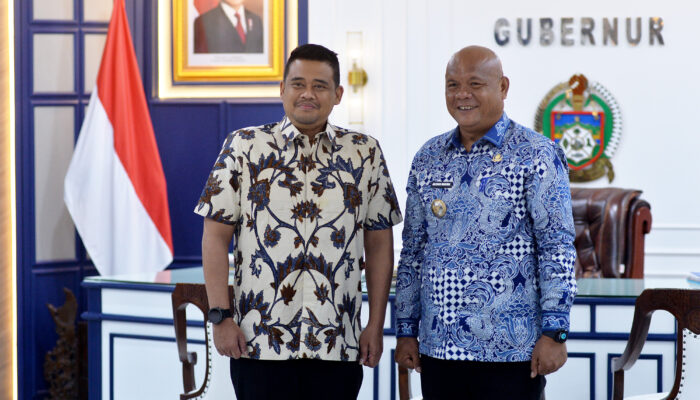 Terima Bupati Nias Utara, Bobby Nasution Tekankan Pentingnya Pemetaan Pembangunan