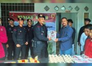 Brimob Tebar Kepedulian Lewat Minggu Kasih,Anak Rumah Kasih Sei Balai Terima Bantuan