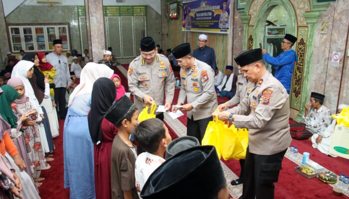 Safari Ramadhan Polda Sumut di Masjid Al-Muttaqin, Perkuat Sinergi Polri dan Masyarakat