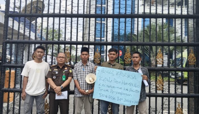 Mahasiswa AMPAN Desak Aparat Usut Dugaan Penyimpangan Dana Desa Hambulo