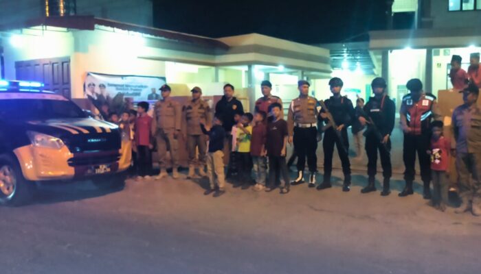 Patroli Asmara Subuh Digelar, Brimob Bersama TNI-Polri Jaga Keamanan Ramadhan di Kota Tebing Tinggi