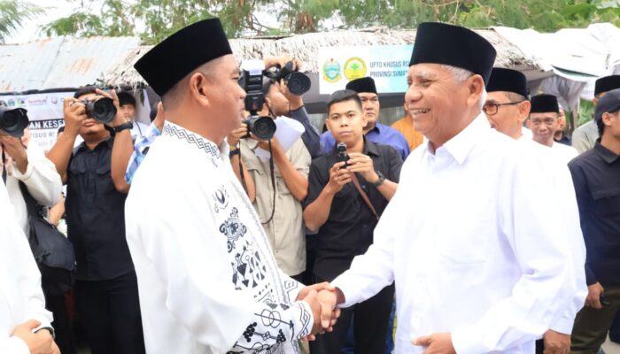 Safari Ramadan Pemprov Sumut Sambangi Sergai, Bupati Darma Wijaya Harapkan Dukungan Infrastruktur Terus Berlanjut