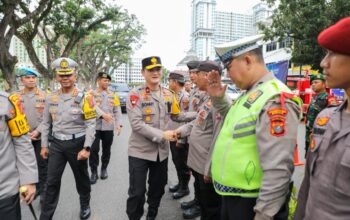 Wakapolda Sumut Tinjau Pos Terpadu Operasi Ketupat Toba 2026 di Lapangan Merdeka Medan