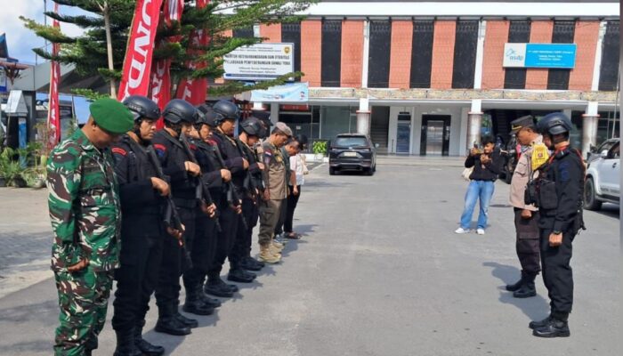 Brimob Polda Sumut Perketat Pengamanan Wisata Parapat Selama Ops Ketupat Toba 2026