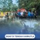 Brimob Sumut Tanggap Karhutla, Amankan Arus Lalin di Jalur Siborongborong–Parapat
