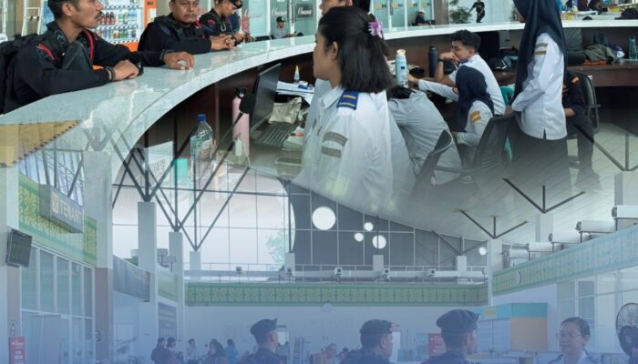 Pengamanan Ketat dan Humanis, Gegana Brimob Sumut Kawal Arus Balik Lebaran di Terminal Amplas