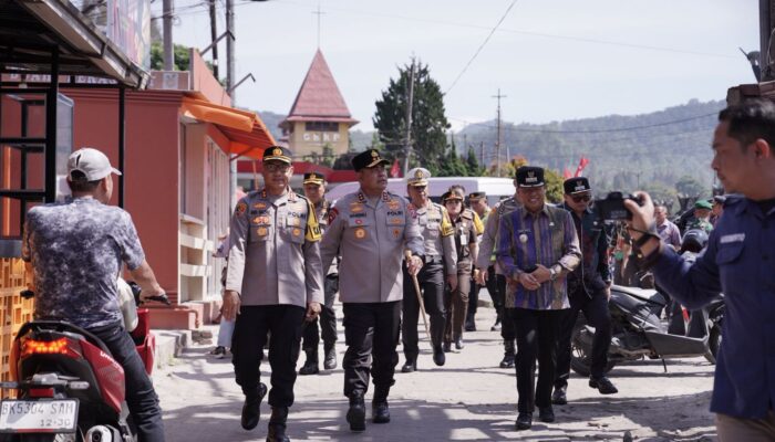 Kapolda Sumut Pastikan Pengamanan Arus Balik Lebaran di Berastagi Optimal lewat Operasi Ketupat Toba 2026