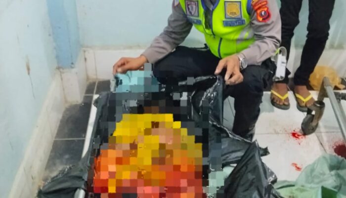 Dua Pengendara Motor Tewas Terlindas Truk di Jembatan Simpang Tiga Pekan Perbaungan