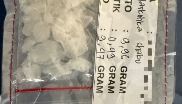 Pengedar Sabu 9,97 Gram Dibekuk di Simpang Gambus, Satresnarkoba Polres Batu Bara Kembangkan Jaringan