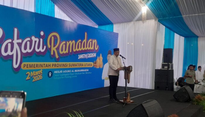 Safari Ramadan di Palas, Gubernur Sumut Tekankan Percepatan Pembangunan Infrastruktur