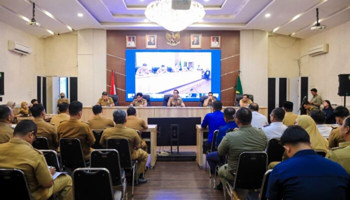 Jelang Idul Fitri, Rico Waas Pimpin Rapat Koordinasi Trantibum untuk Pastikan Keamanan Kota Medan