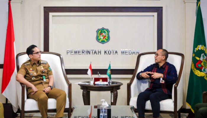 Rico Waas Sambut Baik Tawaran Kerja Sama Bank Sumut Terkait Digitalisasi Parkir