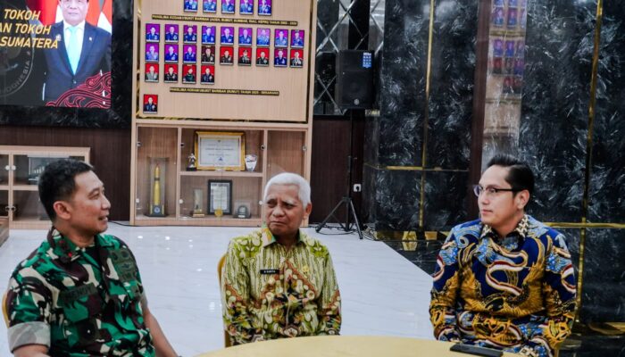 Rico Waas Hadiri Silaturahmi Menko Polkam, Bahas Kondisi Sosial Sumut