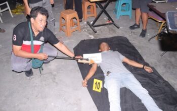 Rekonstruksi Pembunuhan di Cafe Lotta, Polres Pematangsiantar Peragakan 11 Adegan Tragis