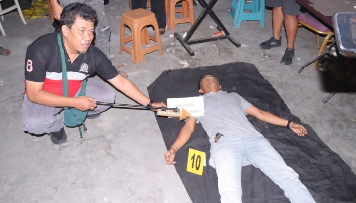 Rekonstruksi Pembunuhan di Cafe Lotta, Polres Pematangsiantar Peragakan 11 Adegan Tragis