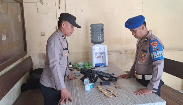 Propam Polres Sergai Dampingi Pemeriksaan Senpi Dinas oleh Polda Sumut, Ini Hasilnya