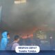 Brimob Polda Sumut Sigap Padamkan Kebakaran di Medan Timur, Situasi Cepat Terkendali
