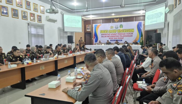 Kejari Sergai Perkuat Sinergi Penegak Hukum Hadapi KUHP-KUHAP 2025 Lewat FGD